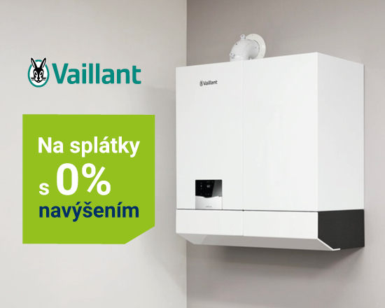 Výměna plynového kotle s 0 % navýšením? Ano, s Vaillantem!