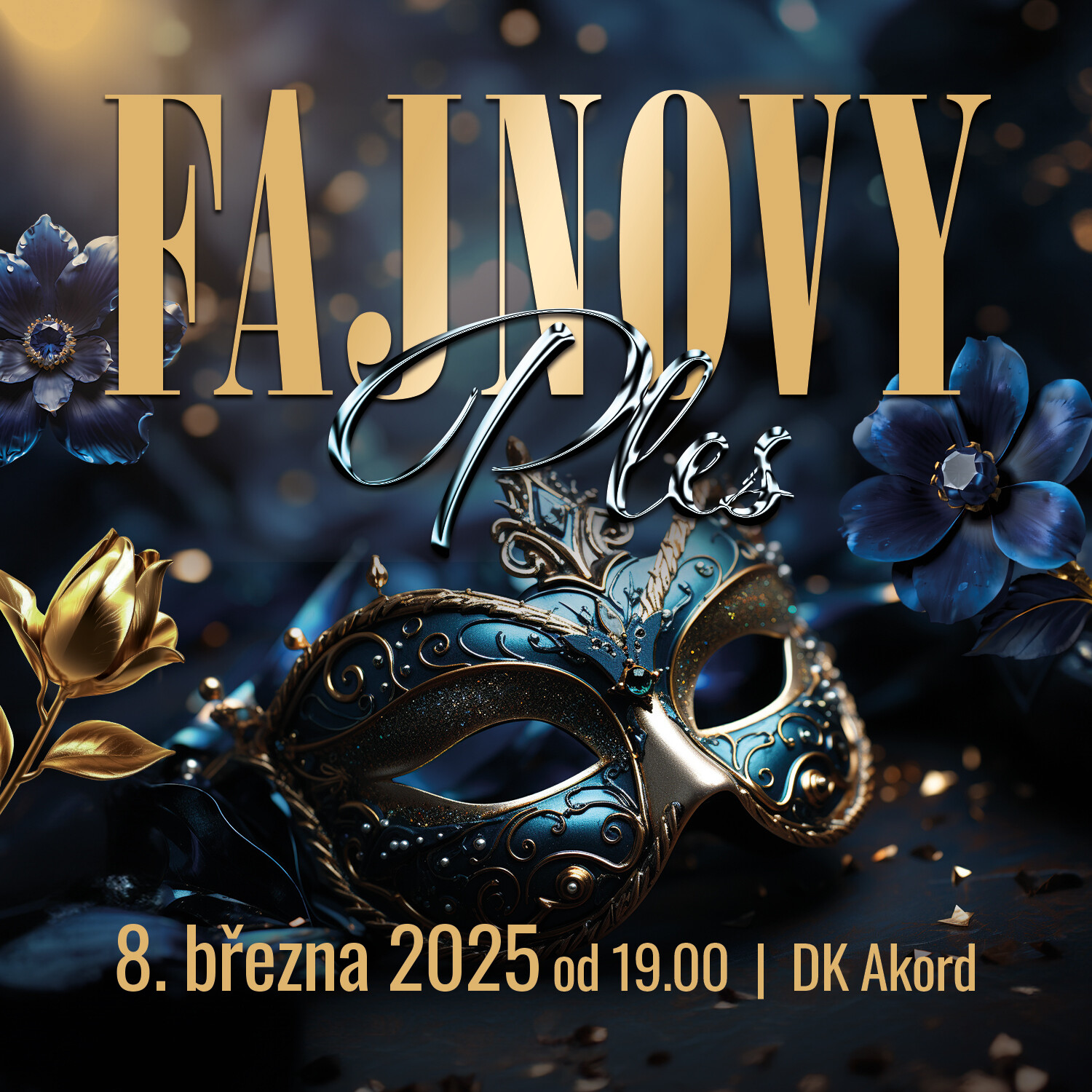 Fajnovy ples v DK Akord v Ostravě